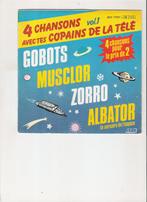 Gobots - Musclor - Zorro - Albator - De tv-maatjes, Cd's en Dvd's, Vinyl Singles, Gebruikt, Single, Ophalen of Verzenden, Kinderen en Jeugd