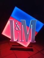 Enseigne lumineuse L&M à l'état neuf, Enlèvement ou Envoi, Neuf