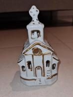 Kaarsenhouder in de vorm van een kerk., Ophalen of Verzenden, Gebruikt