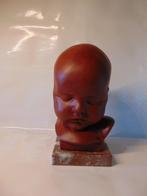 Ancien Buste d'un Bébé en plâtre, Antiquités & Art, Art | Sculptures & Bois, Enlèvement ou Envoi