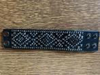 zwarte brede armband, Ophalen, Zo goed als nieuw