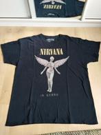 Zwart T-shirt Nirvana, Ophalen of Verzenden, Zo goed als nieuw, Maat 48/50 (M), Zwart