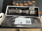 titanium polsband Apple Watch, Handtassen en Accessoires, Smartwatches, Ophalen, Zo goed als nieuw