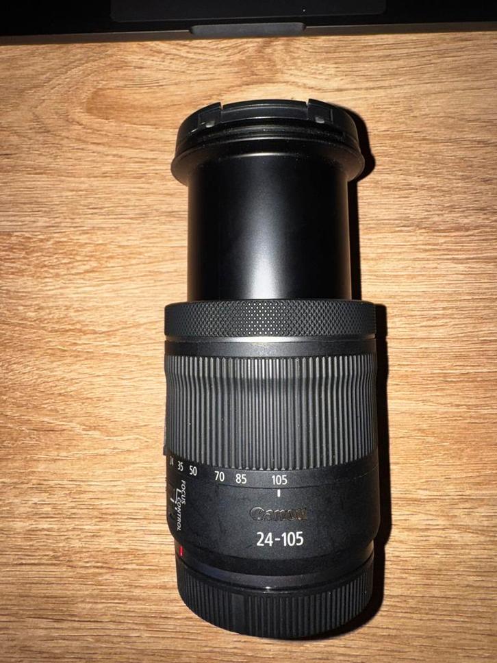 Canon RF 24-105mm f/4-7.1 IS STM Lens, Audio, Tv en Foto, Foto | Lenzen en Objectieven, Zo goed als nieuw, Ophalen of Verzenden