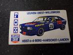Vintage autorally team Fox Jeans Shop Aarschot Diest Leuven, Verzamelen, Ophalen of Verzenden, Zo goed als nieuw, Auto of Motor
