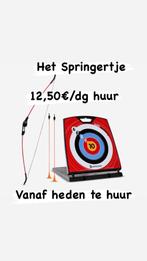 ‼️boogschieten te huur‼️springkastelen‼️, Hobby en Vrije tijd, Ophalen, Nieuw