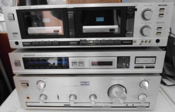Kenwood Amplifer KA-770-Cassetten deck Kx-64 W-Tuner 54L beschikbaar voor biedingen
