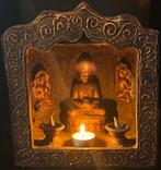 Ancien Autel ou Temple Bouddha en Bois & Argile du Népal, Enlèvement ou Envoi