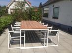 Design tuinsets met teak of aluminium tafelblad sale, Envoi, Neuf