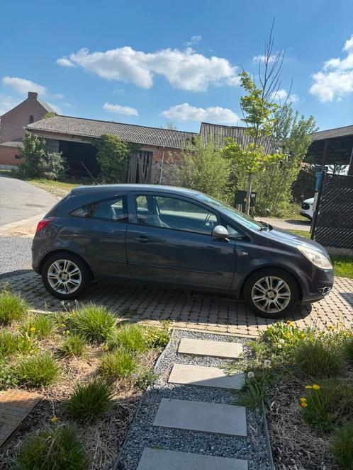 Opel Corsa 1.2 - 2007, Auto's, Opel, Particulier, Corsa, Benzine, 3 deurs, Blauw, Grijs, Ophalen