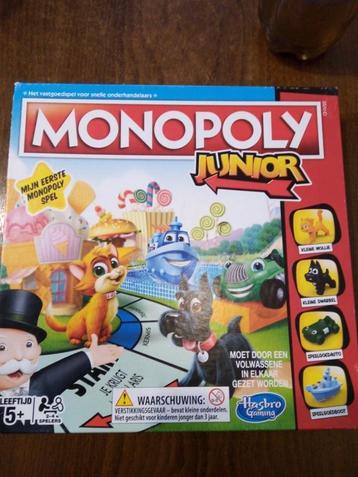 monopoly junior compleet beschikbaar voor biedingen
