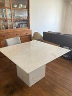 Marmeren eettafel, Ophalen