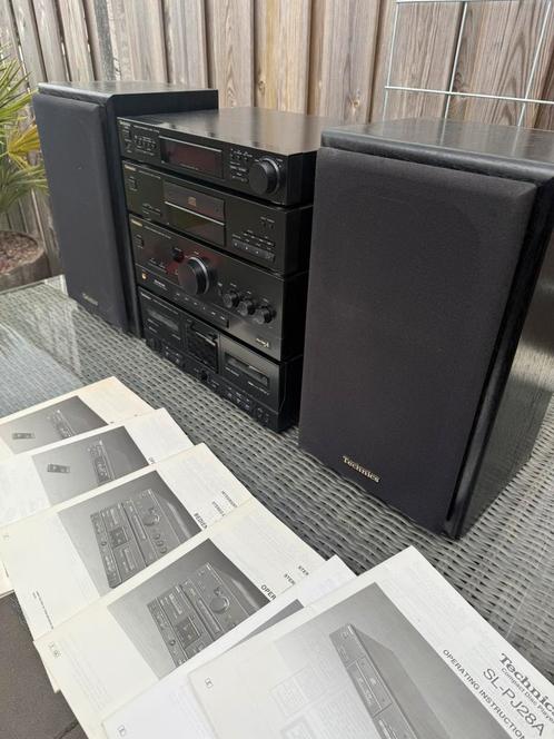 Technics stereo set losse componenten, Audio, Tv en Foto, Stereoketens, Zo goed als nieuw, Cassettedeck, Losse componenten, Ophalen of Verzenden