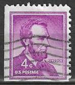 USA 1954 - Yvert 589 - Abraham Lincoln     (ST), Affranchi, Envoi