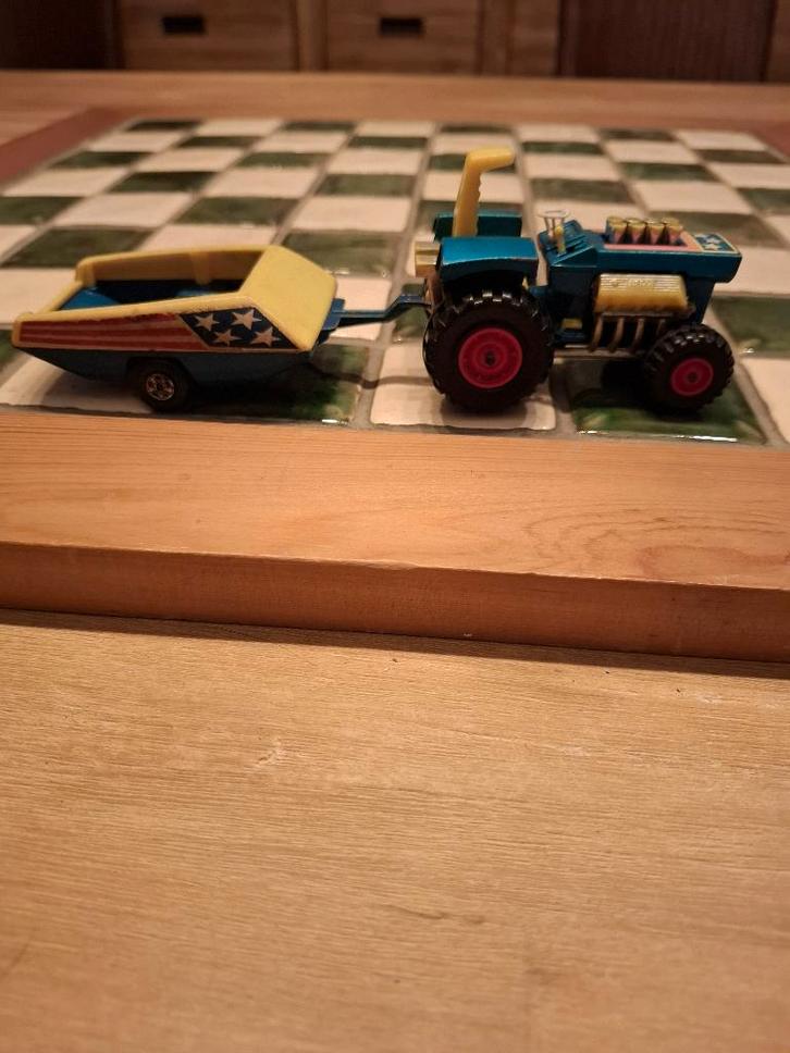 TRACTEUR + REMORQUE MATCHBOX SUPERKINGS 1973, Enfants & Bébés, Jouets | Véhicules en jouets, Utilisé, Enlèvement ou Envoi