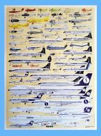 Sabena Poster Belgium Greatest Airplanes History 1923-2001, Verzamelen, Nieuw, Ophalen of Verzenden