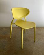 5x Gele Design Outdoor Stoelen, Ophalen, 5 zitplaatsen, Kunststof, Zo goed als nieuw
