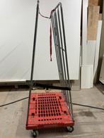 Rolcontainer 500kg, Doe-het-zelf en Bouw, Transportwagens, Ophalen, Zo goed als nieuw