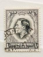 Suidwes-Afrika 1937 - Kroning George VI, Ophalen of Verzenden, Gestempeld