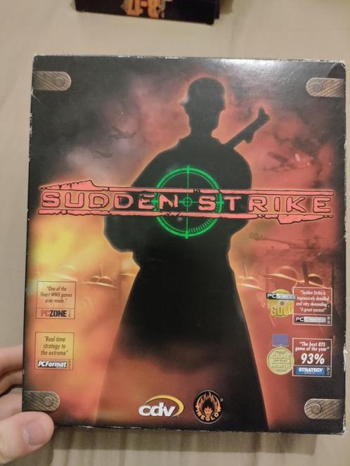Jeu vintage bigbox Big Box  Sudden Strike - PC EN - Complet, Consoles de jeu & Jeux vidéo, Jeux | PC, Utilisé, Simulation, 1 joueur
