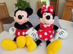 Mickey en Minnie mouse poppen - vintage, Verzamelen, Ophalen, Zo goed als nieuw, Pop