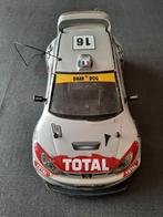 Peugeot 206 WRC RC radiografisch,schaal 1:14, Ophalen of Verzenden, Gebruikt