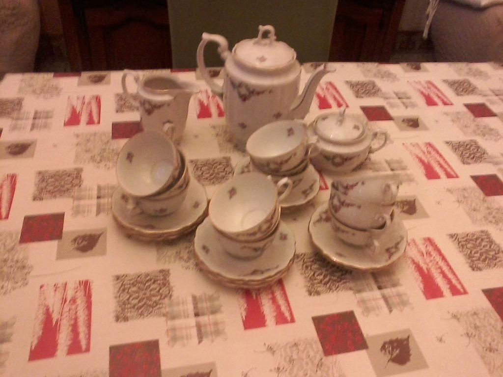 service à porceleine, Enlèvement