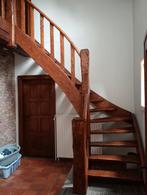 Houten trap (zie beschrijving), Doe-het-zelf en Bouw, Ladders en Trappen, Ophalen, Gebruikt, Trap