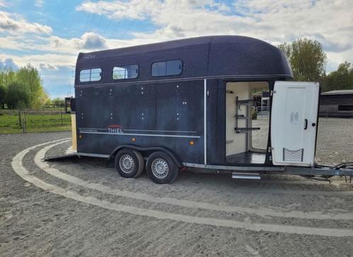 Thiel Mexx 3 p of 4 ponys ruim zadelkamer 2013, Dieren en Toebehoren, Paarden en Pony's | Trailers en Aanhangwagens, Gebruikt