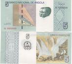 ANGOLA 5 Kwanzas 2012 UNC p151a, Postzegels en Munten, Bankbiljetten | Afrika, Ophalen of Verzenden, Overige landen, Los biljet