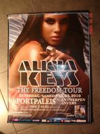 Alicia Keys - affiche 80x60 cm - 2009, Musique, Utilisé, Enlèvement ou Envoi, Rectangulaire vertical