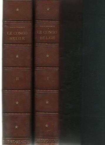 LE CONGO BELGE ( 2 vol. ) par Louis FRANCK ( vers 1930 ) beschikbaar voor biedingen