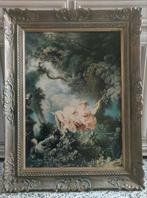 Prachtige Fragonard-reproductie ingelijst door een voormalig, Antiek en Kunst, Ophalen