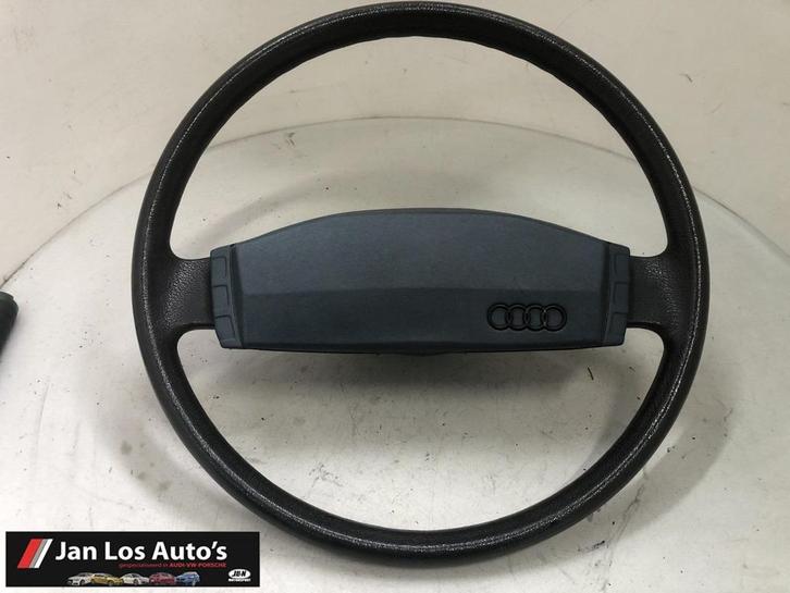 Audi 80 B2 typ 81  stuur zwart/ bruin met blauw, Autos : Pièces & Accessoires, Commande, Audi, Utilisé, Enlèvement ou Envoi