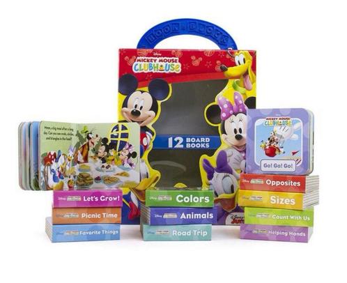 Disney Junior Mickey Mouse Clubhouse 12 boeken Engels leren, Verzamelen, Disney, Nieuw, Ophalen of Verzenden