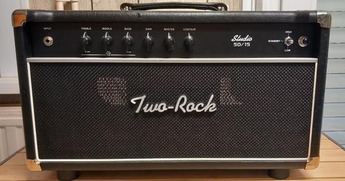 Two Rock Studio 50 / 15 gitaarversterker top, Musique & Instruments, Amplis | Basse & Guitare, Utilisé, Guitare, 50 à 100 watts