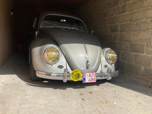VW ovaalkever 1955, Auto's, Oldtimers, Particulier, Volkswagen, Benzine, 2 deurs, Handgeschakeld, Zilver of Grijs, Ophalen
