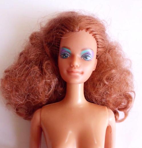 DIVA 1986 BARBIE ROCK STAR-serie, Kinderen en Baby's, Speelgoed | Poppen, Gebruikt, Barbie, Ophalen of Verzenden