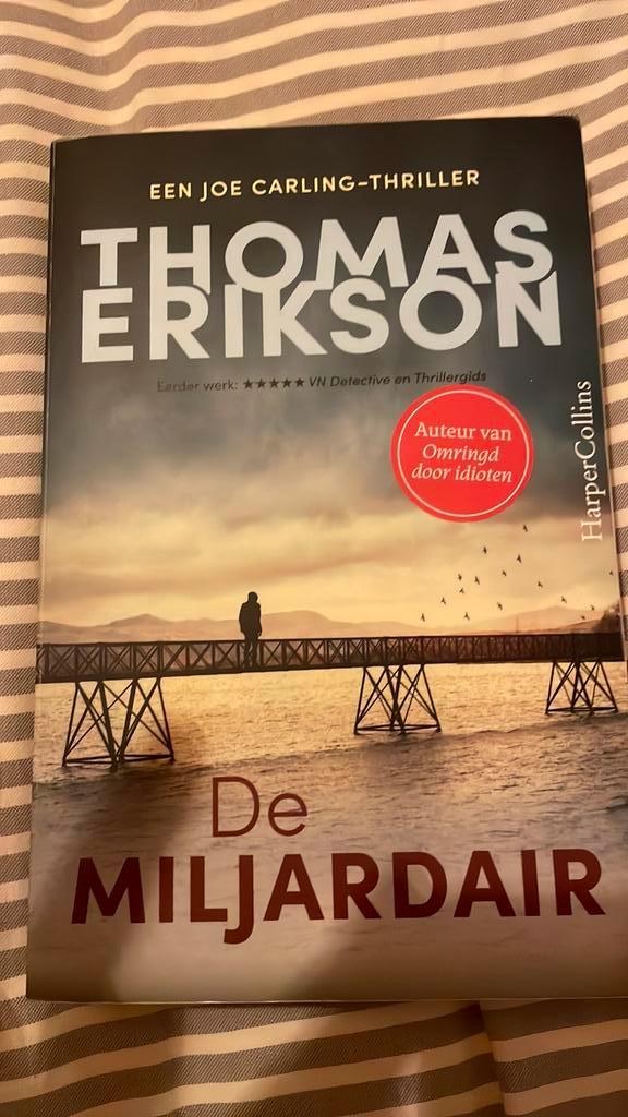 Thomas Erikson - De miljardair, Boeken, Thrillers, Ophalen
