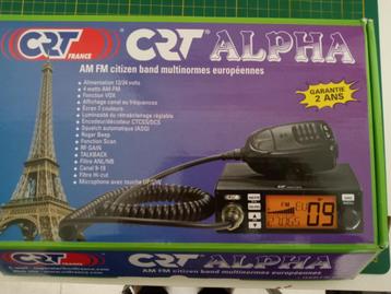 Compteur CB CRT ALPHA 12/24 V + SWR disponible aux enchères