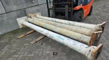 carport palen, stalen palen beschikbaar voor biedingen