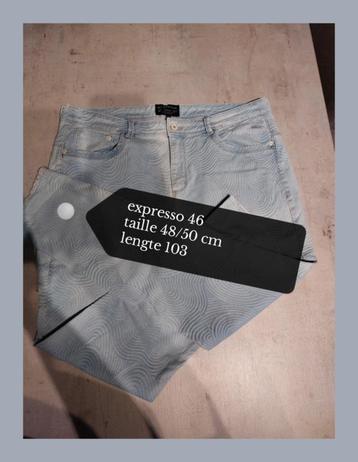 Reliefjeans expesso 46