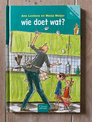 boekje avi 1 wie doet wat, Boeken, Ophalen of Verzenden