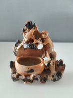 Sculptuur, Chinese zeepstenen inktpot., Antiek en Kunst, Ophalen of Verzenden