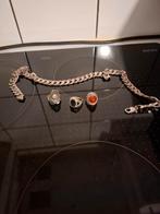 zilver, Handtassen en Accessoires, Kettingen, Ophalen of Verzenden, Gebruikt, Zilver, Zilver