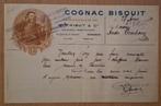 Brandy Bisquit. Lettre 1939, Collections, Marques & Objets publicitaires, Enlèvement ou Envoi