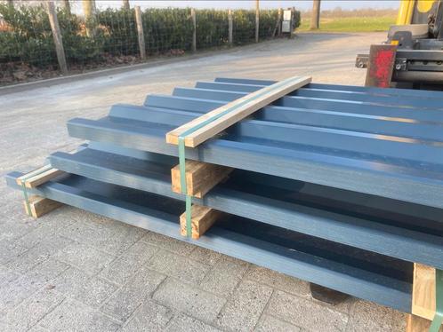 Nieuwe dakplaat/staalplaat/profielplaat antraciet, Doe-het-zelf en Bouw, Platen en Panelen, Nieuw, Ophalen