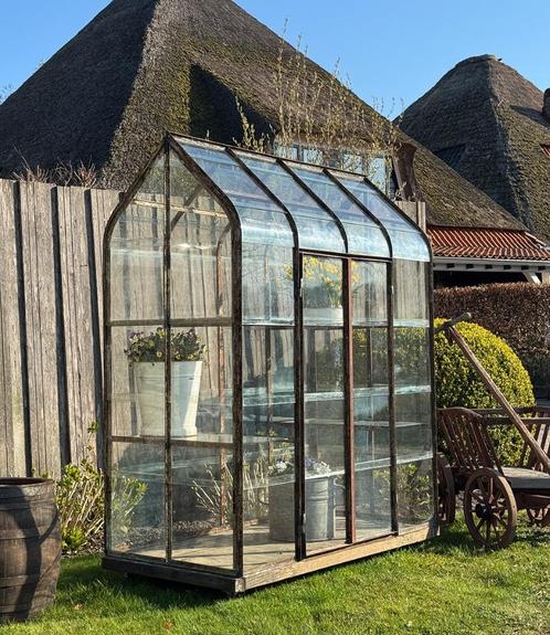 Greenhouse, Tuinkas, Kweekkas, Glazen kas, Plantenkas, Tuin en Terras, Kassen, Kweekkas, Staal, Glas, Ophalen of Verzenden
