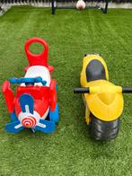 Vliegtuigje paw patrol met werkende propellor en brommer, Ophalen, Gebruikt