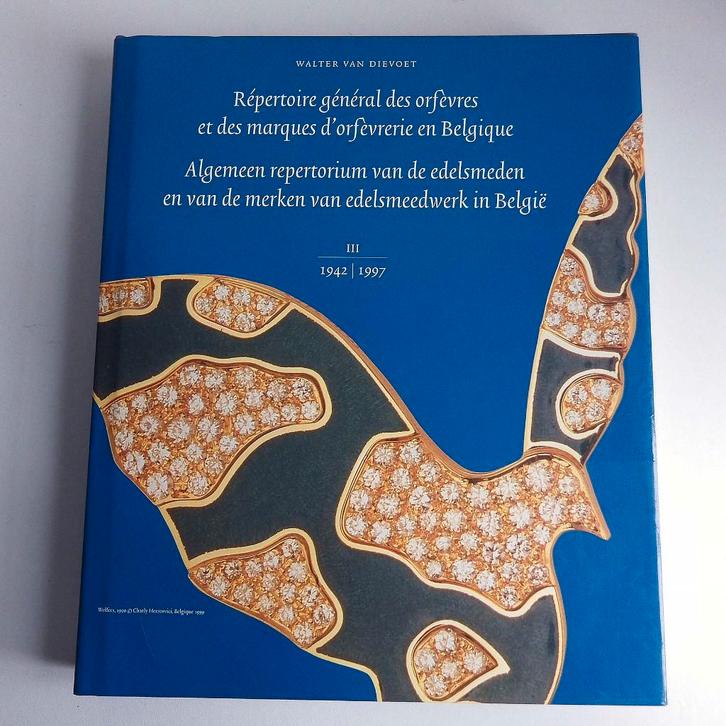 Algemeen Repertorium, Edelsmeden, Merken, Edelsmeedkunst, Boeken, Kunst en Cultuur | Beeldend, Zo goed als nieuw, Ophalen of Verzenden